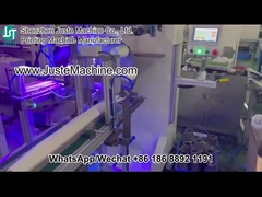 원형 아이템 병 컵을 위한 완전 자동 스크린 인쇄 기계