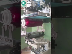 곡선 스크린 프린터 금속 병을 위한 로고 인쇄