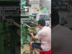 커브 스크린 프린터 플라스틱 병에 대한 엘립스 모양 인쇄 (6)