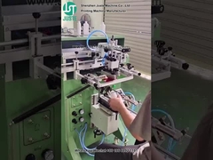 곡선 스크린 프린터 플라스틱 병을 위한 타원형 인쇄 (7)