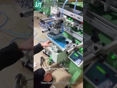 곡선 스크린 프린터 플라스틱 장난감을위한 실린더 모양 인쇄