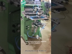 유리 병을 위한 곡선 스크린 프린터 인쇄 로고